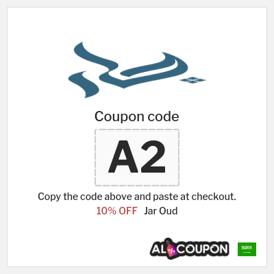 Coupon for Jar Oud (A2) 10% OFF
