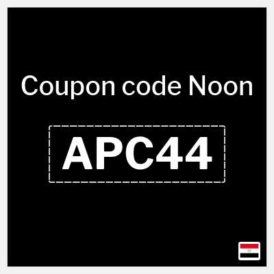Coupon for Noon (APC44) 5% Discount – Up to 500 EGP