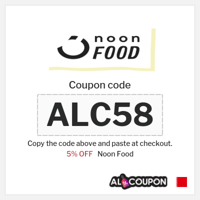 Coupon discount code for Noon Food Up to 50% OFF