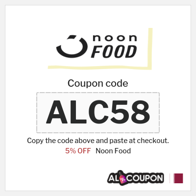 Coupon discount code for Noon Food Up to 50% OFF