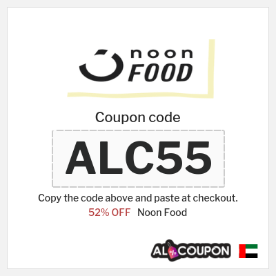 Coupon for Noon Food (ALC55) 52% OFF