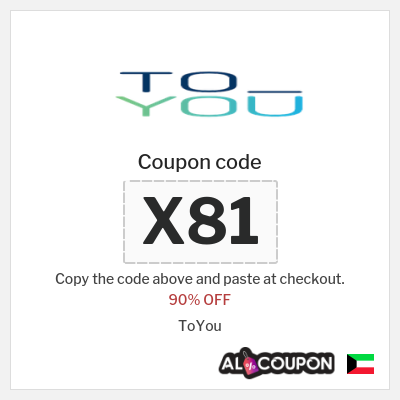 Coupon discount code for ToYou 90% OFF