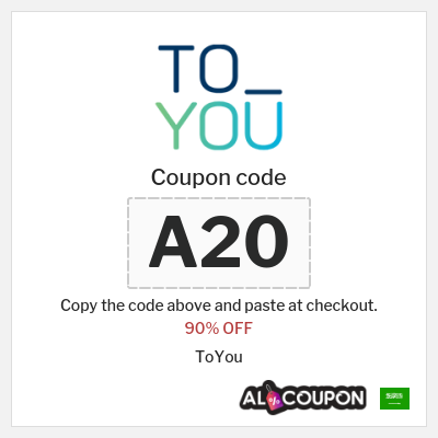 Coupon discount code for ToYou 90% OFF