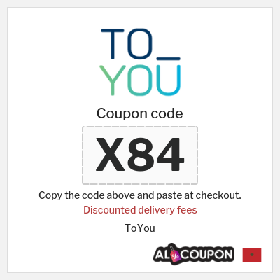 ToYou Coupon (X84) ToYou Promo Code KSA Free Delivery