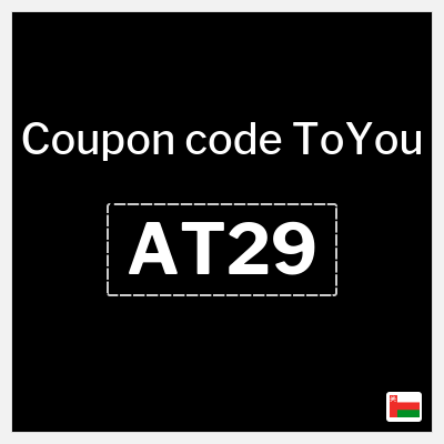 ToYou Coupon (AT29) Guaranteed Free Delivery ToYou Voucher Code