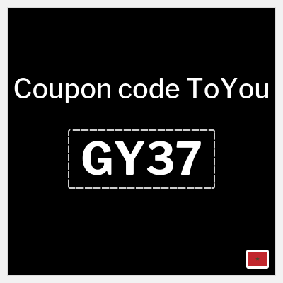 ToYou Coupon (GY37) Free Delivery ToYou Coupon Code