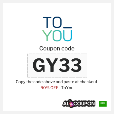 Coupon for ToYou (GY33) 90% OFF
