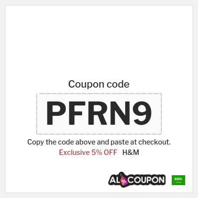 H&M Coupon (PFRN9) H&M Discount Code 2026