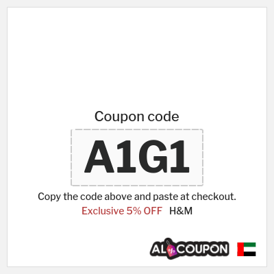 H&M Coupon (AE88) H&M Discount Code 2026