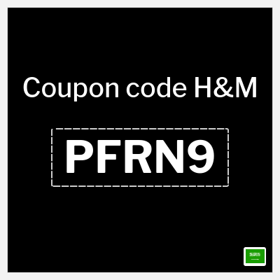 Coupon for H&M (PFRN9) 5% OFF