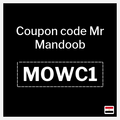 Coupon discount code for Mr Mandoob Up to 30% OFF