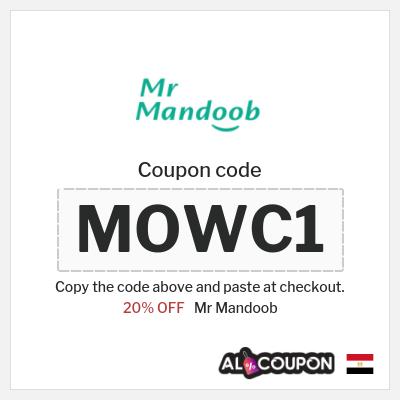 Coupon discount code for Mr Mandoob Up to 30% OFF