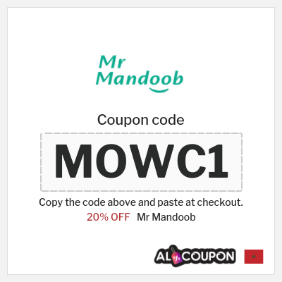 Coupon discount code for Mr Mandoob Up to 30% OFF
