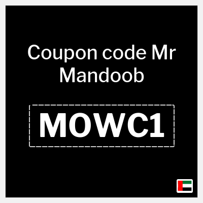 Coupon discount code for Mr Mandoob 7 AED OFF New Users