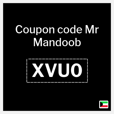 Coupon discount code for Mr Mandoob 20% OFF