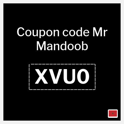 Coupon discount code for Mr Mandoob 20% OFF
