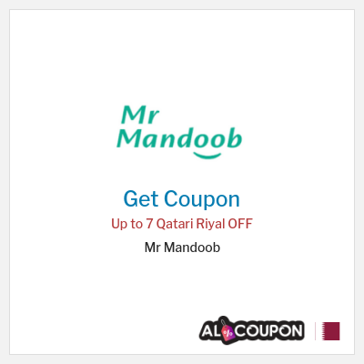 Coupon discount code for Mr Mandoob 7 QR OFF New Users