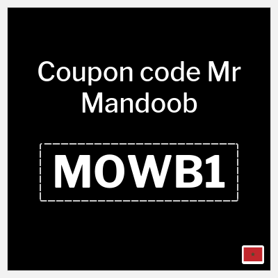 Coupon discount code for Mr Mandoob 20% OFF