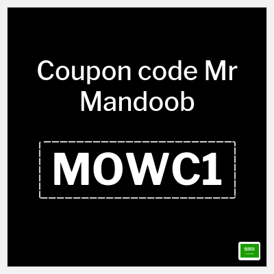 Coupon for Mr Mandoob (MOWC1) 20% OFF