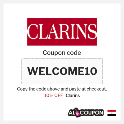 Coupon discount code for Clarins 10% OFF