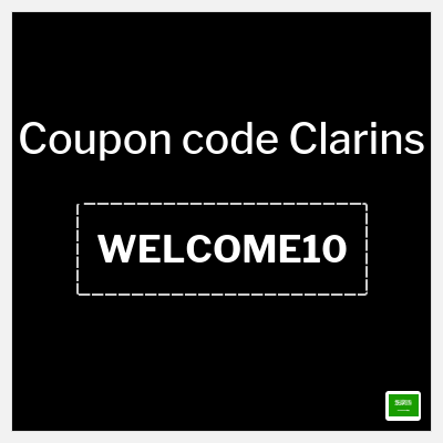 Coupon for Clarins (WELCOME10) 10% OFF