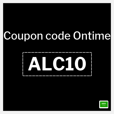Coupon for Ontime (ALC10) 10% OFF