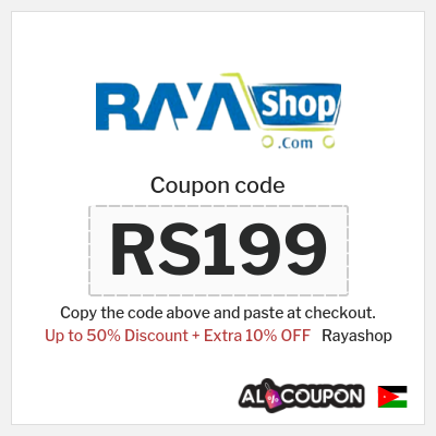 Coupon discount code for Rayashop 10% OFF Promo Codes