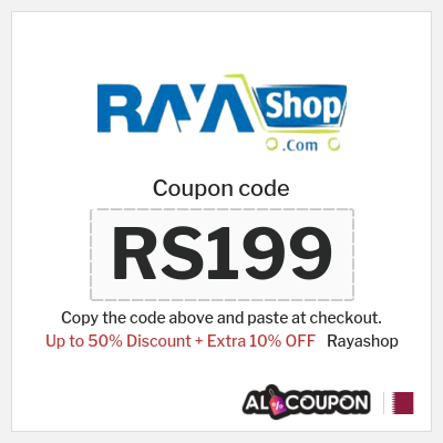 Coupon discount code for Rayashop 10% OFF Promo Codes