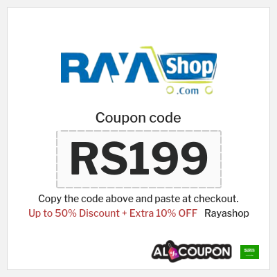 Coupon discount code for Rayashop 10% OFF Promo Codes
