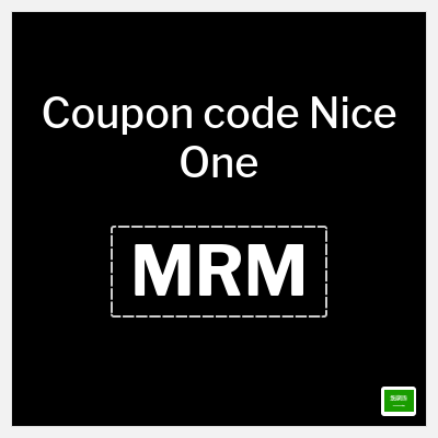 Coupon for Nice One (MRM) 10% Up to 13 SAR