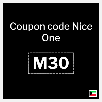 Coupon for Nice One (M30) 10% Up to 1.1 KD