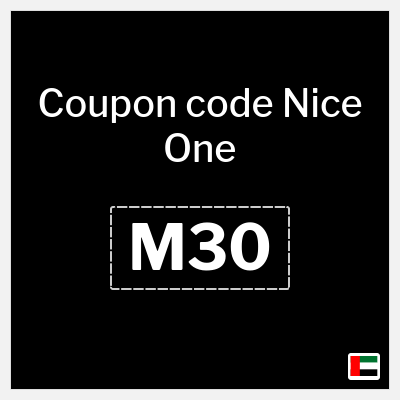 Coupon for Nice One (M30) 10% Up to 12.7 AED