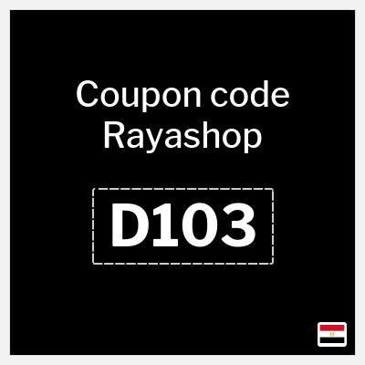 Coupon for Rayashop (D103) 10% OFF