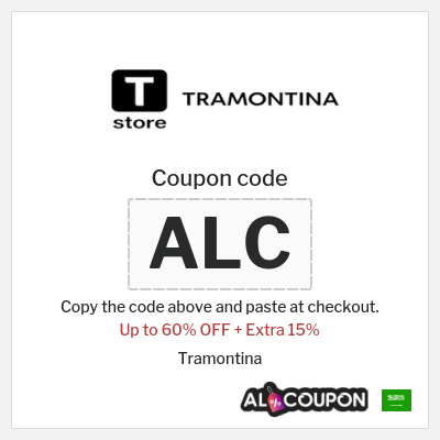 Coupon discount code for Tramontina 15% OFF