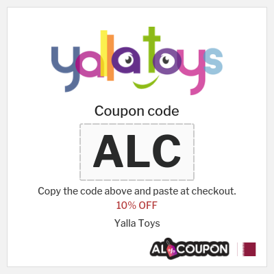 Coupon discount code for Yalla Toys 10% OFF