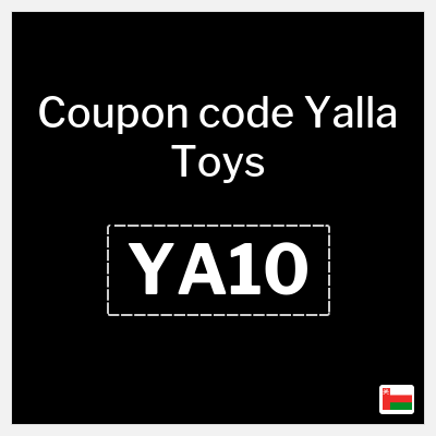 Coupon discount code for Yalla Toys 10% OFF