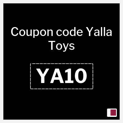 Coupon for Yalla Toys (YA10) 10% OFF