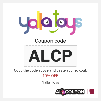 Coupon for Yalla Toys (ALCP) 10% OFF