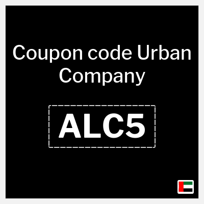 Coupon discount code for Urban Company Up to 20 Dirham