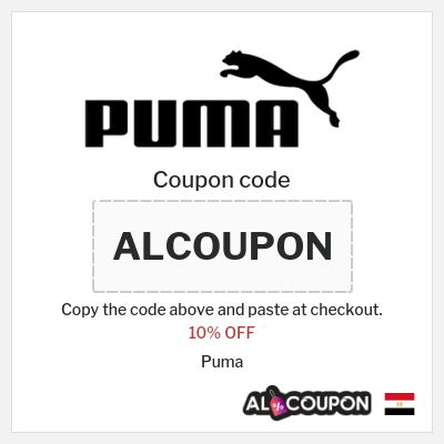 Coupon discount code for Puma 10% OFF