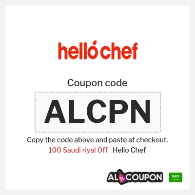 Coupon discount code for Hello Chef 25% OFF