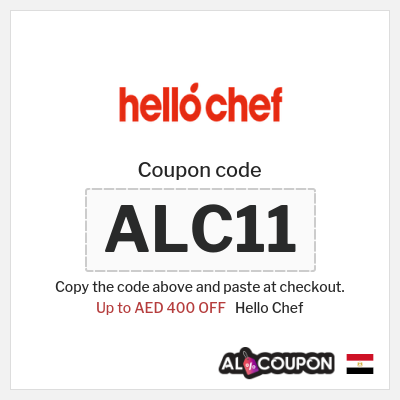 Coupon discount code for Hello Chef 25% OFF