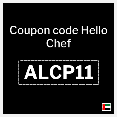 Coupon for Hello Chef (ALCP11) Up to AED 400 OFF