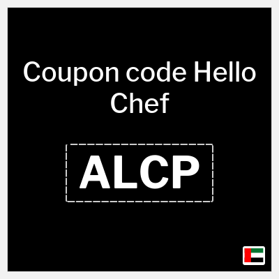 Coupon for Hello Chef (ALCP) 100 AED OFF