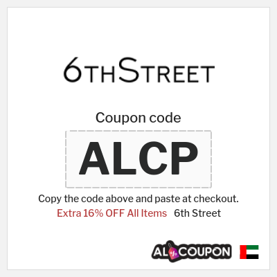 Coupon for 6th Street (ALCP) Extra 16% OFF All Items