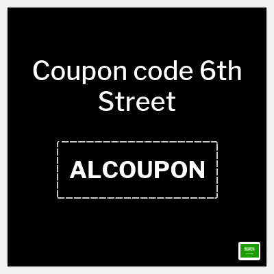 Coupon for 6th Street (ALCOUPON) Extra 6% OFF All Items
