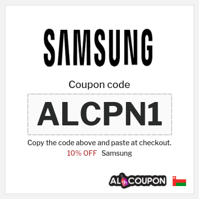 Coupon discount code for Samsung % OFF