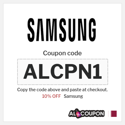 Coupon discount code for Samsung % OFF