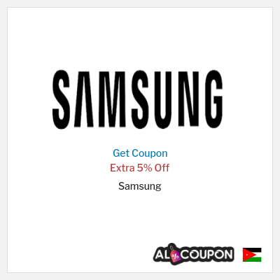 Coupon discount code for Samsung 5% OFF