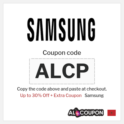Coupon discount code for Samsung Up to 50% Off